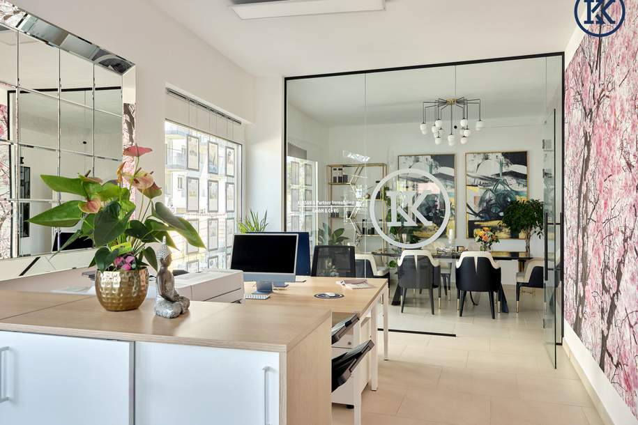 Lokal mit Garten & 2 Stellplätzen in der Garage – ideal, um Ihre Businessidee umzusetzen!, Gewerbeobjekt-kauf, 1220 Wien 22., Donaustadt