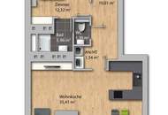 Trendige 2-Zimmerwohnung am Rubenspark | 4. Liftstock | Top Zustand