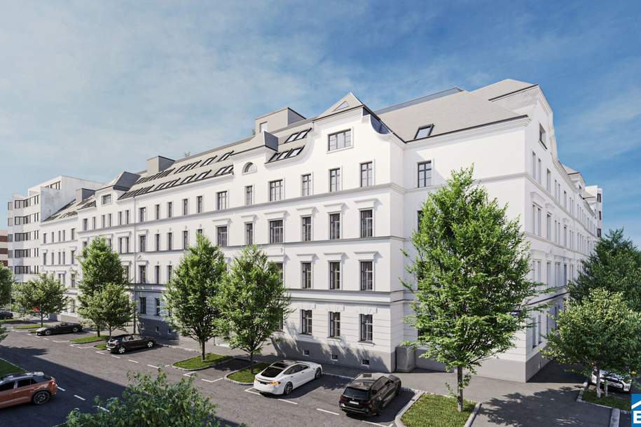 Grand Garden: Hofjuwel &amp; Dachträume – ein Ensemble der Extraklasse, Wohnung-kauf, 385.300,€, 1160 Wien 16., Ottakring