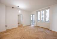 ++NEU++ Sanierte 2-Zimmer ALTBAUWOHNUNG mit Balkon! gänzlich im Innenhof!