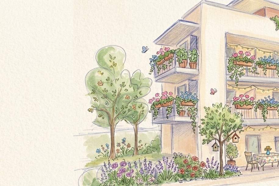 GRAZ - Geidorf: 41m² Gartenwohnung mit Terrasse und 1 Schlafzimmer: Honorarfrei - Top-Lage im Park - IHR Eigentum statt Miete zahlen !, Wohnung-kauf, 226.655,€, 8010 Graz(Stadt)