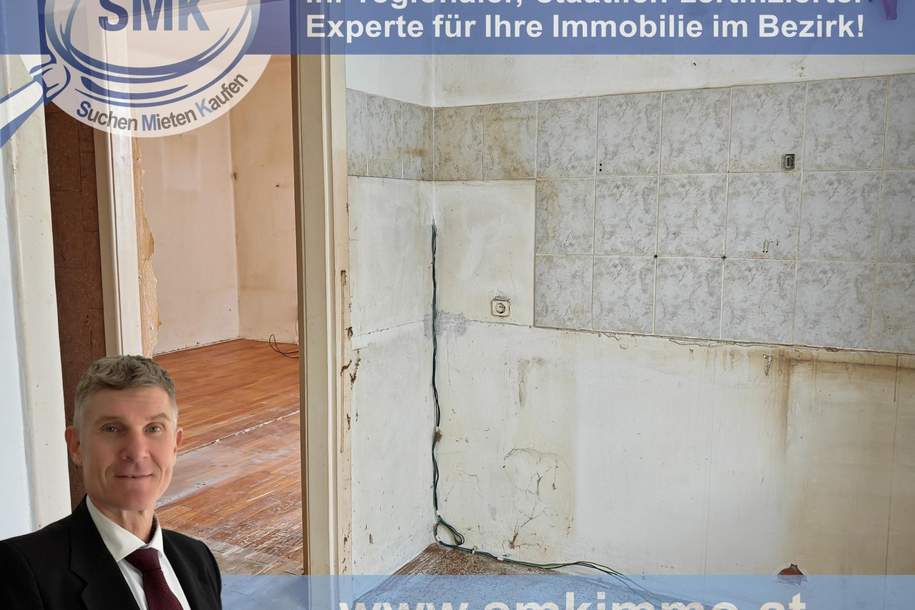 Eigentumswohnung Floridsdorf, renovierungsbedürftig, mit Top-Anbindung!, Wohnung-kauf, 109.700,€, 1210 Wien 21., Floridsdorf