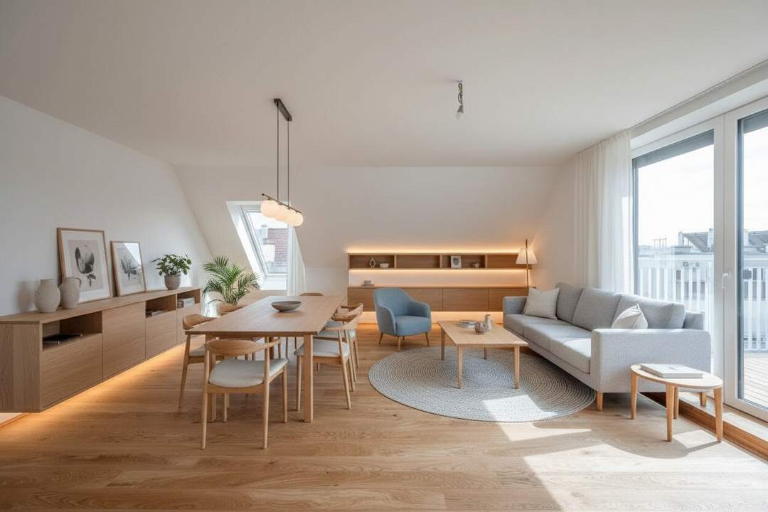 ++NEU++ Fantastische 5-Zimmer Dachgeschoss-Maisonettewohnung in toller Lage (Erstbezug)!!!