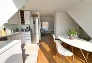 Sonne, Stille und Weitblick – außergewöhnliche Dachgeschosswohnung im Herzen von Margareten.