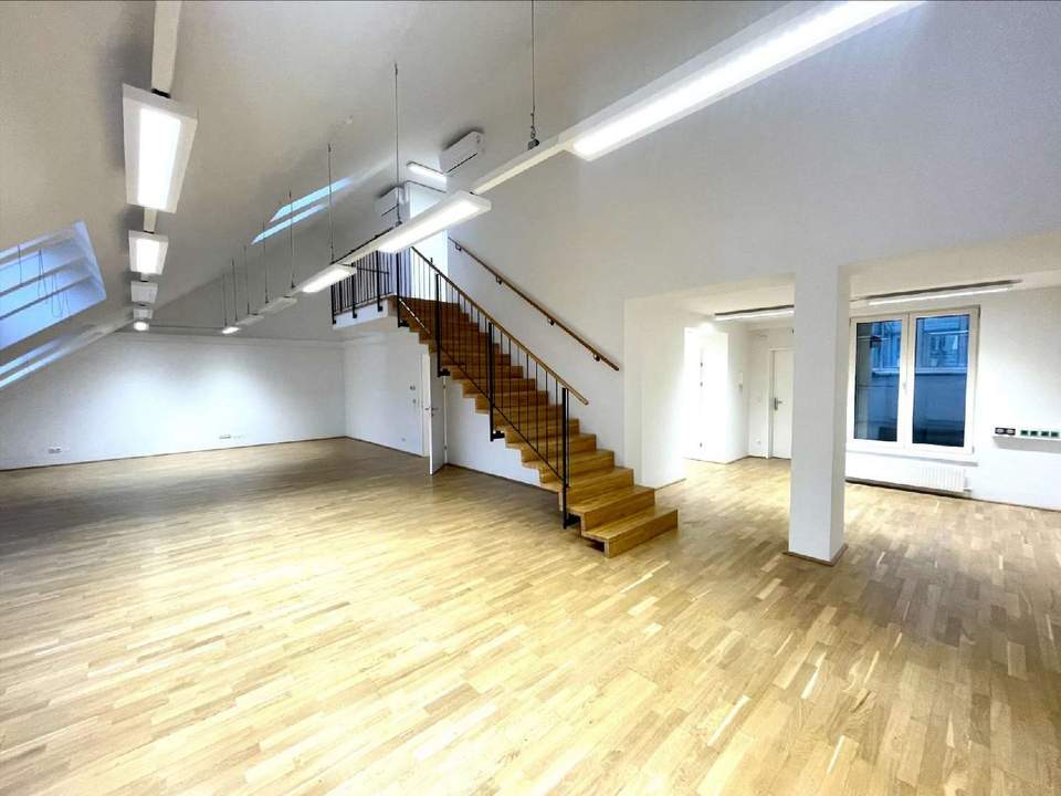 Charme trifft Weitblick: Ihr neues Büro-Loft im Herzen Wiens, unweit der Oper zu mieten