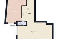 Ankommen und wohlfühlen! Gartenwohnung in angenehmer Gegend - erweiterbar auf 4 Zimmer!