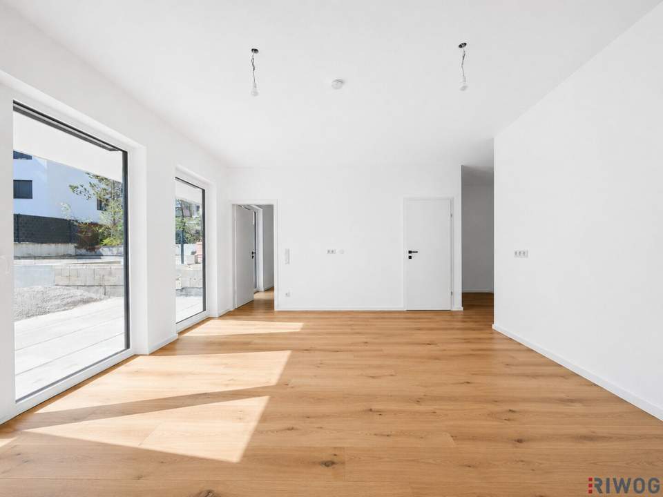 ERSTBEZUG nach Errichtung | 2 Zimmer-Gartenwohnung | südseitig | ruhiger Innenhof | Luftwärmepumpe | optionaler Tiefgaragenplatz