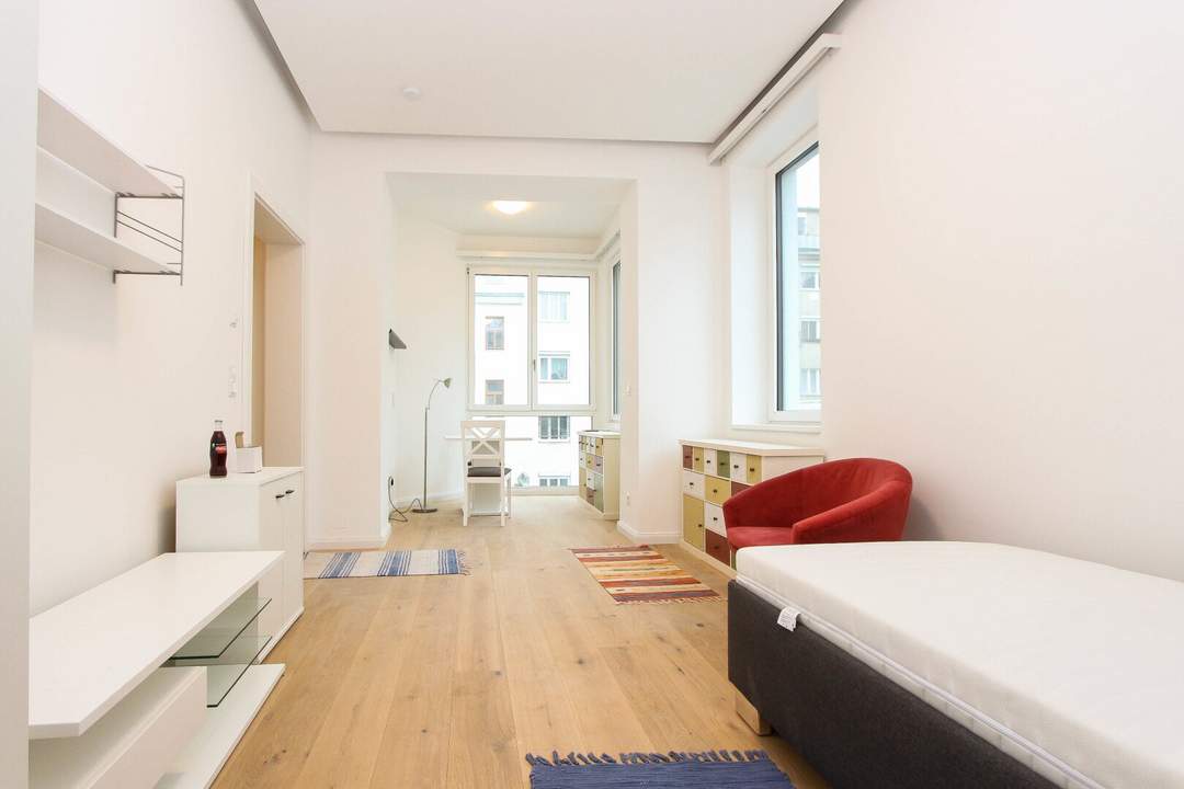 Koffer packen und einziehen - Möblierte 1-Zimmer Wohnung mit perfektem Grundriss