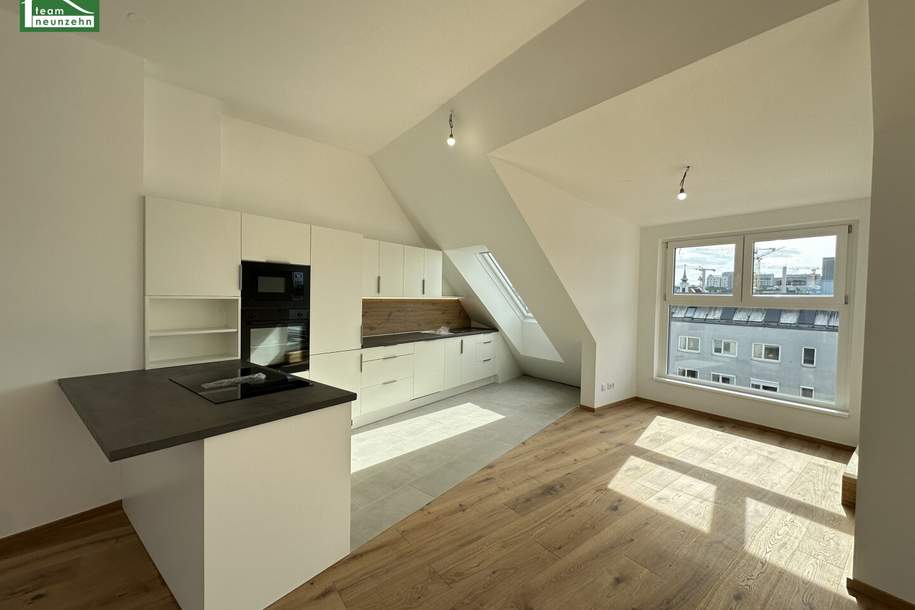 Klimatisiertes Penthouse nahe U3, S-Bahn und hervorragender Infrastruktur mit hochwertiger Ausstattung! - Mitten im Dritten - Erstbezug!, Wohnung-miete, 2.899,00,€, 1030 Wien 3., Landstraße