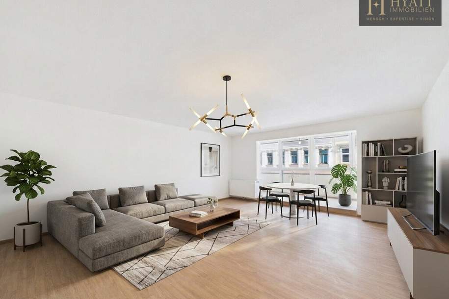 Licht, Raum und Wohnqualität – Großzügige 3-Zimmer-Wohnung mit verglaster Loggia, Wohnung-kauf, 390.000,€, 1160 Wien 16., Ottakring