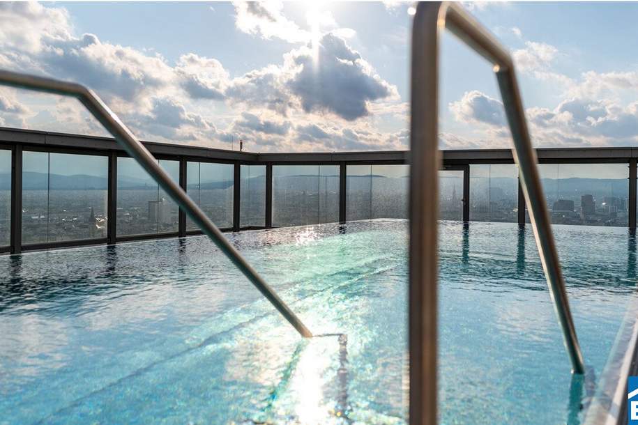 Vollmöblierte 2 Zimmerwohnung mit herrlichem Ausblick über Wien!, Wohnung-miete, 2.199,00,€, 1030 Wien 3., Landstraße