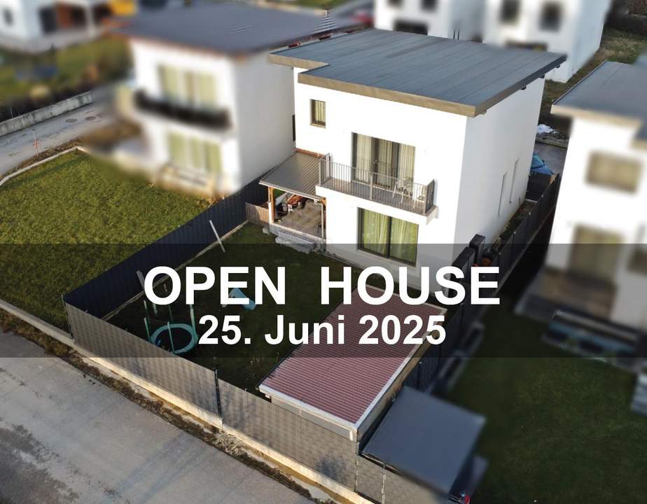 Modernes Einfamilienhaus in Taiskirchen – Offenes Wohnen mit schönem Garten