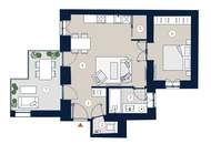 Helle Wohlfühloase mit Balkon