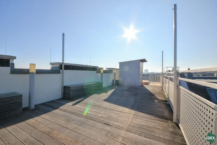 Moderne 4-Zimmer-DG-Wohnung mit großer Dachterrasse, Wohnung-miete, 2.499,12,€, 1190 Wien 19., Döbling