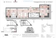 Klimatisierte Dachgeschosswohnung - Traisengasse 20-22 - Moderner Lebensraum mit Donaublick