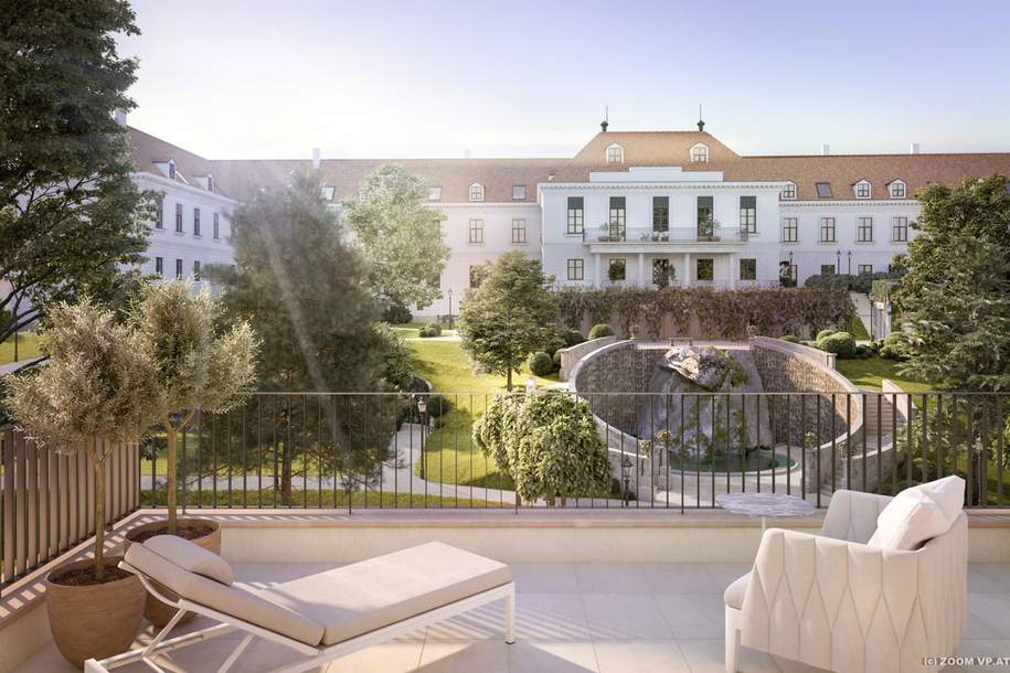 Schlosspark Freihof, Wohnung-kauf, 2.729.055,€, 1190 Wien 19., Döbling