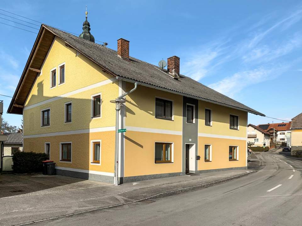 ***OPEN HOUSE Freitag, 14. Feb. 2025 von 13 - 16 Uhr***Großzügiges Wohnhaus mit vielseitigen Nutzungsmöglichkeiten im Ortszentrum