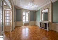 Beletage: Großzügige Altbauwohnung mit Wintergarten in Top-Lage nahe Belvederegarten &amp; Innenstadt