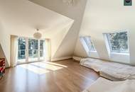 Provisionsfrei: Klimatisiertes Dachgeschoss Maisonette Apartment mit 2 Balkonen in Bestlage von Grinzing!