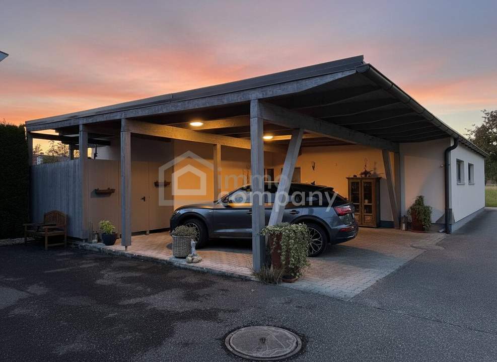 Bungalow in Attersee-Ort. 150m² mit kleinem Garten und großer Terrasse!