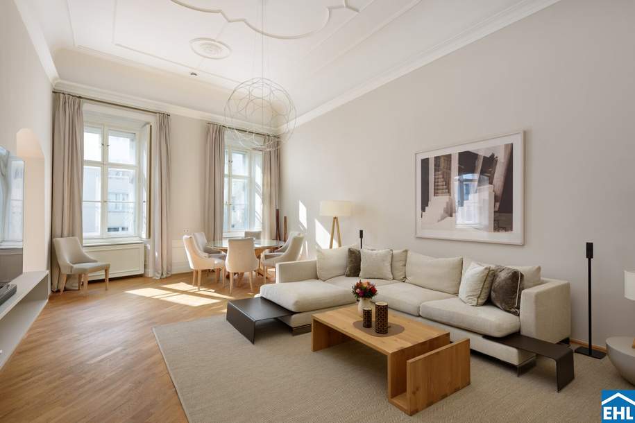 Charmanter Altbauflair im Herzen der Wiener Innenstadt, Wohnung-miete, 3.800,00,€, 1010 Wien 1., Innere Stadt