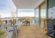 Eine Cuvée-Perle in West-Hanglage mit Blick auf den Thermenort, den Waldrand im Rücken