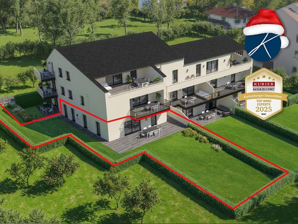 🌻🌼🌺Gartentraum mit 400m² Außenfflächen und 7 Terrassentüren (Top 4) - Neubauprojekt am Kremser Steindl