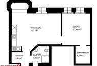 1. MONAT MIETZINSFREI!! - 2-Zimmer-Wohnung mit praktischem Schrankraum