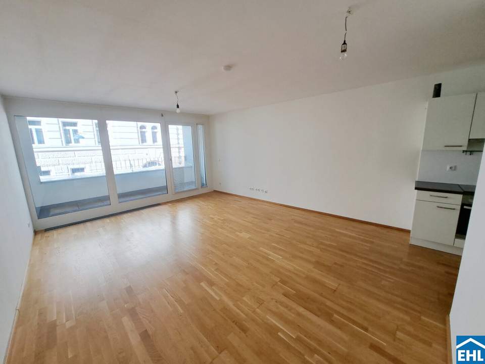2-Zimmerwohnung mit Loggia Richtung Latschkagasse