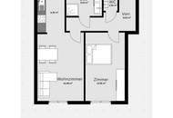 "URBANES HIGHLIGHT" - PAAR- und SINGLE-Hit - 2 Zimmer - 52 m² - ERSTBEZUG!!