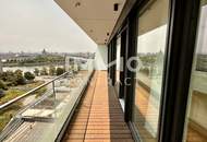 Leben, wo andere die Freizeit verbringen! Wunderschöner Weitblick mit tollem Balkon! Donauinsel!