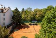 Gartentrakt in Grinzing: Penthouse auf Jahrhundertwendehaus mit großen Terrassen und Grünblick