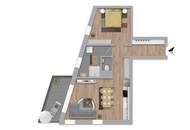 Rückzugsort über den Dächern – Erstbezug mit Loggia &amp; Gemeinschaftsterrasse | ZELLMANN IMMOBILIEN