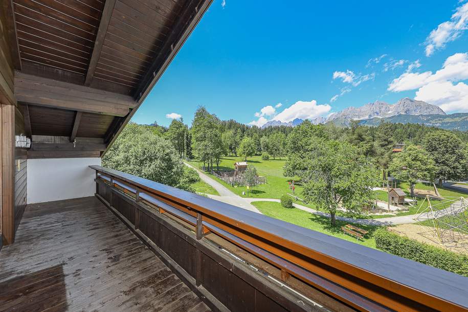 Dachgeschosswohnung in Ruhelage mit Kaiserblick, Wohnung-kauf, 370.000,€, 6372 Kitzbühel