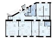 Erstbezug nach Sanierung! Traumhafte 4-Zimmer Altbauwohnung mit kleiner Loggia nahe Konzerthaus und Stadtpark! Ab Oktober 2025!