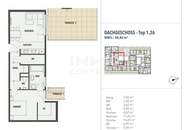 Provisionsfreie 2-Zimmer-Wohnung mit zwei traumhaften Terrassen!