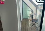 Neubau-Apartment mit Loggia in repräsentativem Gründerzeithaus