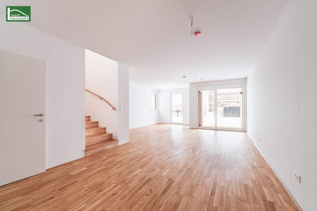 Eckreihenhaus mit tollen Außenflächen - Stadt trifft Natur - Eigengarten mit Terrasse + 2 Balkone!