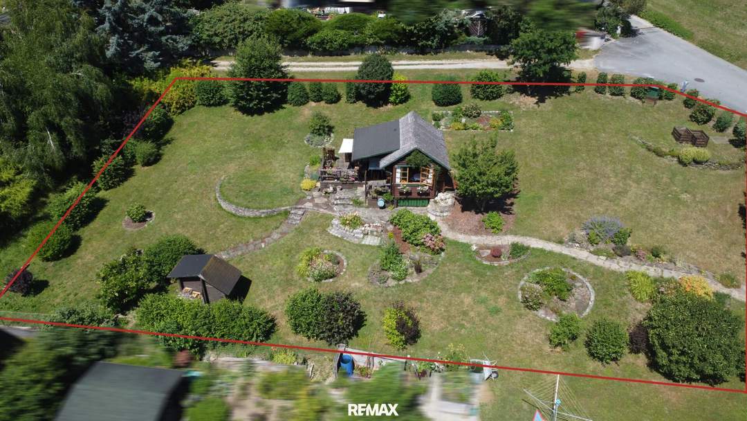 Baugrundstück ohne Bauzwang, toller Aussicht und gepflegtem Garten in Wald bei Pyhra