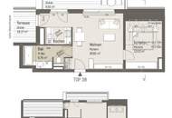 "Mietwohnung mit Urlaubsfeeling: 2 Terrassen bei Donauzentrum"