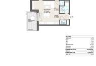 Durchdacht geplant, hochwertig umgesetzt! Happy to be here! Klimaaktiv Bronze / Kompakt / 3 Zimmer / Großer Süd-Balkon! TOP Neubauprojekt im Grünen + Perfekte Raumaufteilung + Luftwärmepumpe und Solaranlage + Garage!