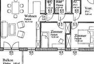 Sonnige Wohnung mit Balkon!