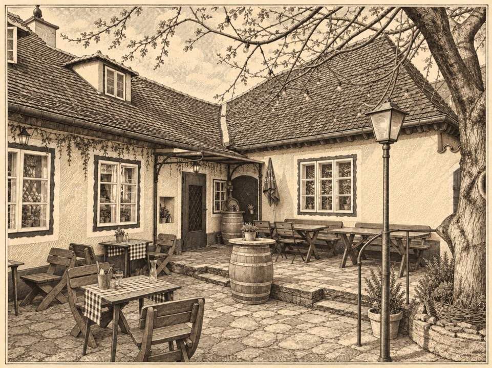 Grinzing: Anlageobjekt mit Potenzial - und einem Wiener Traditionsbetrieb als Pächter