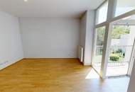 Schöne 2-Zimmer-Wohnung mit viel Platz und südseitiger Loggia mit Gartenblick!