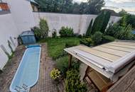 SOLIDES WOHNHAUS MIT EHEMALIGEM SOMMERHAUS, HERRLICHER TERRASSE UND POOL IN TRAUMHAFTER RUHELAGE