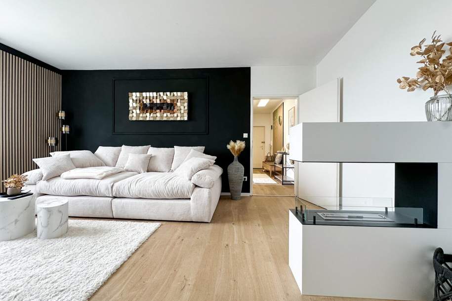 Ruhige Lage mit Blick ins Grüne - Stilvoll möblierte 2,5-Zimmer-Wohnung mit Balkon, Wohnung-kauf, 219.000,€, 8010 Graz(Stadt)