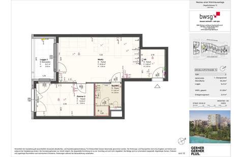 Leo am Teich | Provisionsfreie Starterwohnung, Wohnung-kauf, 285.358,€, 1220 Wien 22., Donaustadt