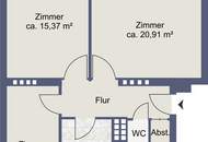 3-Zimmer-Wohnung Nähe Überfuhrsteg