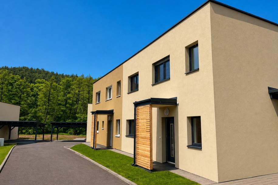 Fertigbauen statt sanieren – moderne Doppelhaushälfte im wetterfesten Ausbauzustand, Haus-kauf, 329.000,€, 8151 Graz-Umgebung