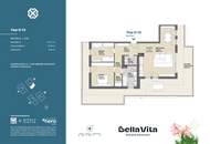 ERSTBEZUG! Lichtdurchflutete und großzügig geschnittene 3-Zimmer-Wohnung | Rundum-Terrrasse, aus allen Räumen begehbar